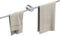 HITSLAM 24 Inch Brushed Nickel Towel Bar, SUS304 Stainless Steel Single Base Towel Rack Wall Mounted, Modern Home Decor Bathroom Towel Holder with...