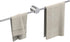 HITSLAM 24 Inch Brushed Nickel Towel Bar, SUS304 Stainless Steel Single Base Towel Rack Wall Mounted, Modern Home Decor Bathroom Towel Holder with...