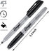 Ultra Fine Permanent Marker Bulk, 32 Pack Ultra Fine Point Black Permanent Marker set, Felt Tip Pens Works on Plastic, Wood, Stone, Metal and Glas...