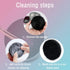 2 Pack Cleaner Sponge, Dry Makeup Brushes Cleaner Eye Shadow or Blush Color Removal Quickly Switch to Next Color...