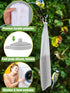 6 Pcs Finch Sock Feeder for Outdoor, Durable Thistle Seed Feeder Sacks with Food Grade Funnels, Wild Bird Food Supply Tools for Garden Yard Wild F...