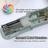 2 PCS Mini Stapler with Staples,Small Stapler with Built-in Staple Remover,25 Sheet Capacity Desktop Stapler with 2800 Standard Staples,Cute Stapl...