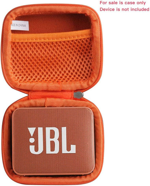 Hermitshell Travel Case for JBL GO2 - Waterproof Ultra Portable Bluetooth Speaker (Orange)...