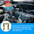 8 PCS Brake Line Clips Metal Brake Hose Retainer, U Shaped Metal Car Brake Hose Clips Replacement, Universal Vehicle Brake Hose Lock for Cars, Mot...