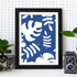 Dohia Sun Print Paper Kit Cyanotype Paper High Sensitive Sun Paper A5 Solar Drawing Paper Nature Printing Paper for Kids Adults Arts Crafts DIY Pr...