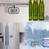 Refrigerator Thermometer Digital Fridge Thermometer for Freezer with Magnetic Back Large LCD, No Frills Easy to Read (Black)......