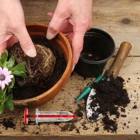 6pcs Mini Seed Spreader, Manual Seedlings Dibber and Widger Set Handheld Garden Hand Seed Sower Planter Tool Small Sowing Seed Dispenser for Tiny ...