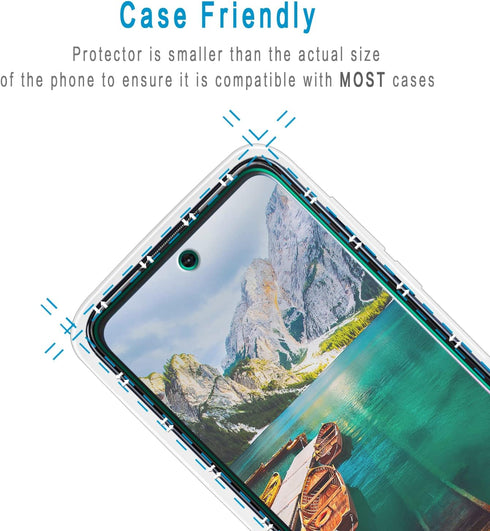 (2 Pack) Designed for Motorola Moto G Play (2023) Tempered Glass Screen Protector, Anti Scratch, Bubble Free......