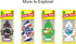 LITTLE TREES Air Fresheners Car Air Freshener. Hanging Tree Provides Long Lasting Scent for Auto or Home. Cinnamon Apple, 24 Air Fresheners...