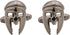 Knighthood Helmet Warrior Cufflinks for Men Gun Metal Shirt Cuff Links Business, Wedding Gifts with Gift Box...