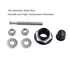 4 Pcs 1.25 inch Universal 304 Stainless Steel Vehicle Hood Pins-Quick Release Lock Latch Bumper License Plate Lock Clip Push Button Bonnet...