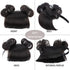 1 Pack Baby Wig Braid Hairband wig for kids baby headband baby hair Children Fake Bangs Head Buckle COS Hair Accessories Baby (Black)...