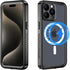 Magnetic for iPhone 15 Pro Case Waterproof with Built-in Screen Protector,Compatible with MagSafe Shockproof Dustproof Heavy Duty Full Body Protec...