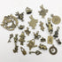 iloveDIYbeads 40pcs Antique Bronze Alice in Wonderland Fairy Tales Tea Party Steampunk Victorian Charms for Jewelry Making (M076)...