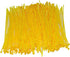 URBEST 1000 Pcs Self Locking Wire Cable Zip, Tie Fasten Wrap 6 Inch Nylon Zip Tie (Yellow)...