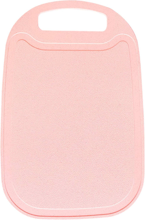 Cutting Board for Kitchen, Wheat Straw Chopping Boards with Juice Grooves and Easy Grip Handle, Dishwasher Safe,Non Scratch (pink)...