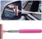 Car Rearview Mirror Wiper, 8cm Brush head-98cm Telescopic Auto Mirror Squeegee, Water Cleaner with Telescopic Long Rod, Universal Automotive Acces...