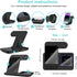 Wireless Charger 3 in 1 Wireless Charging Station for Multiple Devices 15W Fast Charging Stand for iPhone 15 14 Pro Max 13 12 11 XS XR 8 Plus, Air...