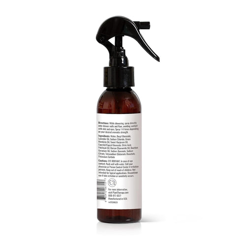 Plant Therapy Relax Shower Steamer Mist 4 oz Aromatherapy Spray for Spa, Made with Pure & Natural Essential Oils, Calming & Soothing, Deodorizer f...