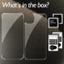 for iPhone 15 Pro Max Front and Back Screen Protector, iPhone 15 Pro Max Front & Back Glass Protector Tempered Glass HD Clarity Compatible with iP...
