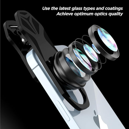 210° Fisheye Lens, Professional Cell Phone Lens for iPhone,Samsung,Pixel,BlackBerry,Ipad,Notebook,Etc,Fish Eye Lens...