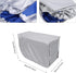 Air Conditioner Cover, Outdoor Rectangle Anti-Snow Waterproof Home Use - Silver (Size: 37x15.7x28.7inch)...