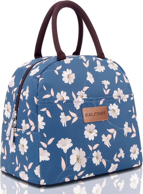 BALORAY Lunch Bag for Women Men Insulated Lunch Box for Adult Reusable Lunch Tote Bag for Work, Picnic or Travel (Morning Glory)...