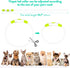 Led Dog Collars for Small Dog,Vizpet XS Light up Adjustable Collar USB Rechargeable Bright Safety Pet Collar for Cats Dogs(Green)...