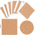 40 Pcs Square Self-Adhesive Cork Sheets,4"x 4" Cork Mats Backing Sheets Mini Wall Cork Tiles for Heat Resistant Coasters and DIY Crafts Supplies...