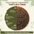 Organic Way Premium Cumin/Jeera Seeds Whole (Cuminum cyminum) - Adds Flavour & Aroma | Organic & Kosher Certified | Raw, Vegan, Non GMO & Gluten F...