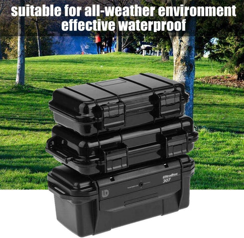 FOSA Outdoor Shockproof Box Waterproof Container Plastic Dry Storage Box with Foam Floating Survivor Dry Case Sealed Box for Outdoors(19012052mm)...