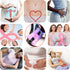 Hysterectomy Pillows with Ice/Hot Pocket for Abdominal Surgery, Hysterectomy Recovery Must Have Gifts, Tummy Tuck Stomach Padding, Minky Dot Laven...