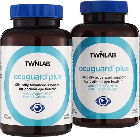 Twinlab Ocuguard Plus - Eye Supplement with Zinc, Vitamin A, Vitamin C, and Vitamin D - 60 Veggie Capsules...