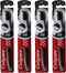 Colgate 360 Charcoal Infused Toothbrush, Floss-Tip Bristles, Soft (Colors Vary) - Pack of 4...
