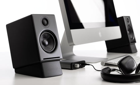 Audioengine DS1 Small Angled Speaker Stand - Designed for A1, A2+, A2 HD or Similarly Sized...