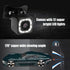 Car Backup Camera, Waterproof Ultra HD 12 LED Night Vision Rear View Camera, 170° Wide View Angle Long License Plate Frame Camera, Universal Cars,...