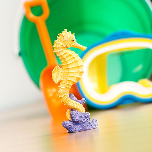 Safari Ltd. Seahorse Figurine - Detailed 5" Plastic Model Figure - Fun Educational Play Toy for Boys, Girls & Kids Ages 3+...