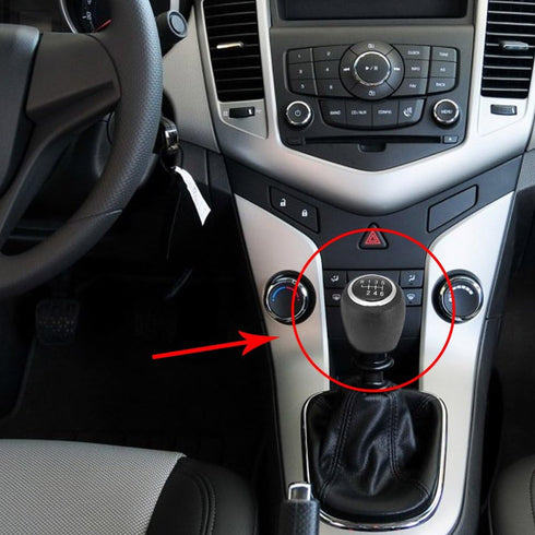 Qiilu 6 Speed Manual Gear Shift Knob Head Shifter Knob for Cruze 2008-2012...