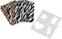 SINGER Fabric Iron-On Patches Animal Print Set with Stencil, Set of 4...