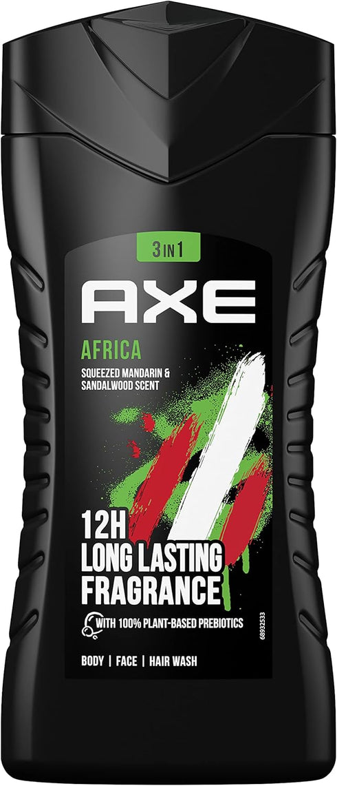 AXE Africa shower gel (1 x 250 ml)...