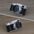 Haoge LH-X53W 3in1 Lens Hood with Adapter Ring with Cap Set for Fujifilm x100vi Fuji FinePix X70 X100 X100S X100T X100F X100V Camera Silver replac...