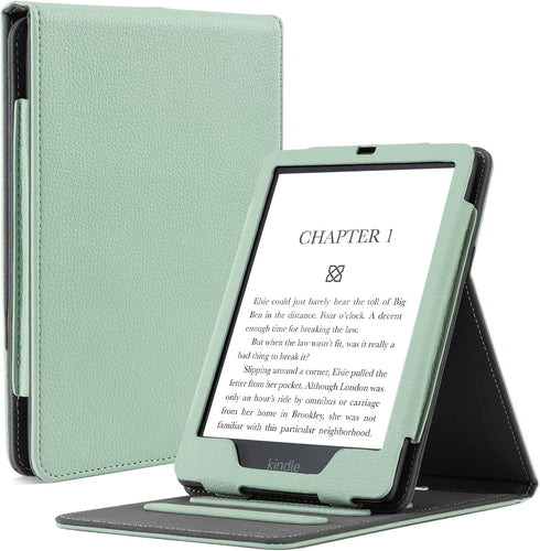 CoBak Case for 6.8" Kindle Paperwhite - New PU Leather Cover with Stand, Mutil-Angles, Auto Sleep-Wake for Kindle Paperwhite 11th Generation 6.8''...