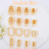 Puocaon Basic Clay Cutters Set - 16 Pcs Clay Cutters for Polymer Clay Earrings Making, Oval Rectangle Shape Clay Cutters, Dangle Earring Cutters f...