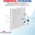 LifeSupplyUSA True HEPA Filter Replacement Compatible with Kenmore 83244 & 85244 Part # 83159 Air Purifiers...