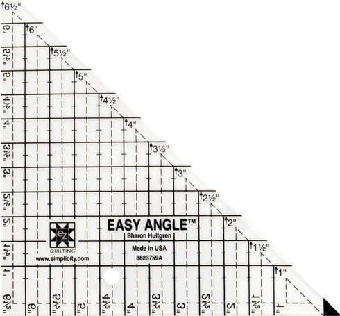 Easy Angle Acrylic Template, 6.5-inch...