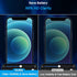 [2 +2 Pack iPhone 12 Privacy Screen Protector, with 2 Pack Camera Lens Protector, Anti-Spy Tempered Glass Film 9H Hardness Bubble Free Private Scr...