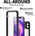 BEASTEK iPhone 12 Mini Waterproof Case, NRE Series Shockproof Dustproof Underwater IP68 with Built-in Screen Protector Anti-Scratch Protective Cov...