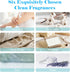 AmaKane Fragrance Oils Clean Set, 6 Premium Soap & Candle Making Scents, Essential Oils for Laundry, Fresh Linen, Clean Skin, Warm Cotton and More...