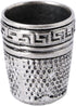 Mtsooning Antique Sewing Thimble, Metal Fingertip Protector, Finger Shield Ring for Quilting Craft Accessories DIY Sewing Tools...