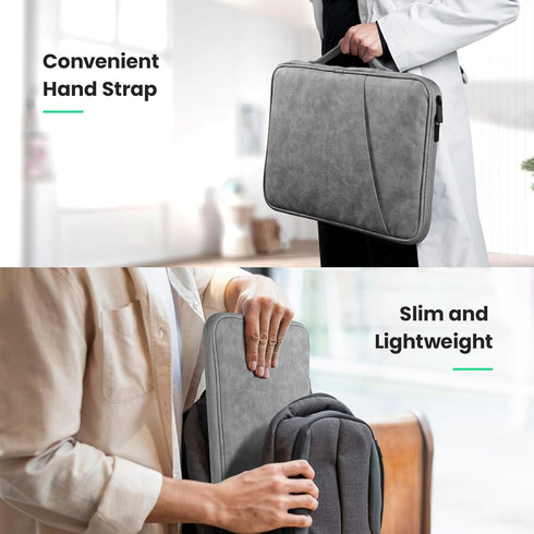 DTTO 9-11 Inch Tablet Sleeve Bag for New 11-in iPad Air M2/iPad Pro M4, 10.9" iPad 10th Gen & iPad Air 5/4th, 10.2" iPad 9/8/7th, 11" Galaxy Tab A...